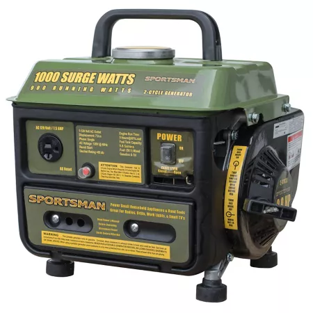 Sportsman 1000/900 Watt Portable Gas Generator Portable Generators