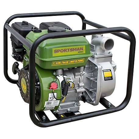 Sportsman 7 HP 2 in. Gas-Powered Semi-Trash/Water Transfer Pump with Complete Hose Kit