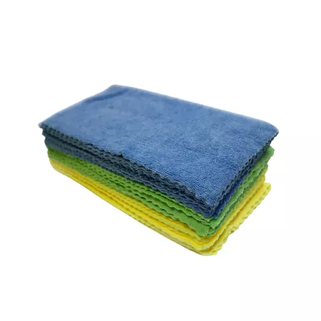 Simoniz Microfiber Towels 14 in x 14 in Pack of 24 Cleaning Cloths & Dusters