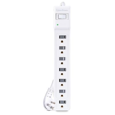 Image showing  7 Outlet Essential Series Power Strip Surge Protector