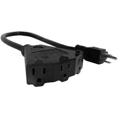 Image showing  2 ft. Indoor Power Block 2 Extension Cord
