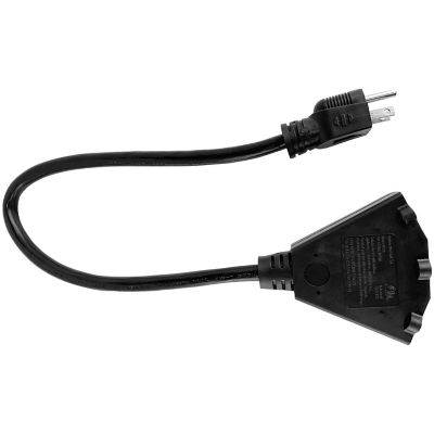 Image showing  2 ft. Indoor Power Block 2 Extension Cord