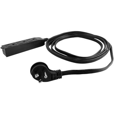 Image showing  15 ft. Indoor CordMax 3-Outlet Extension Cord