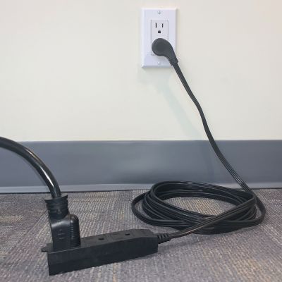 Image showing 5 th Stanley 15 ft. Indoor CordMax 3-Outlet Extension Cord