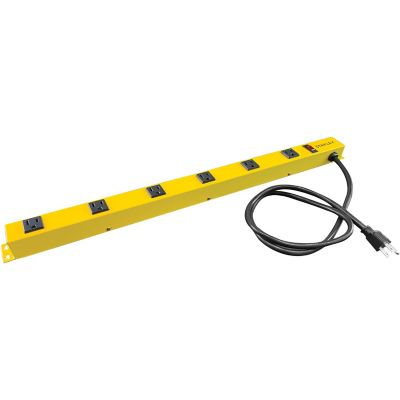 Image showing  6 Outlet ShopMAX Pro 2 ft. Surge Protector Power Bar with 4 ft. Cord