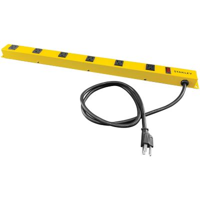 Image showing  6 Outlet ShopMAX Pro 2 ft. Surge Protector Power Bar with 4 ft. Cord