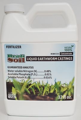 Readi-SOIL 32 oz. 2.6 Acres Worm Casting Concentrate