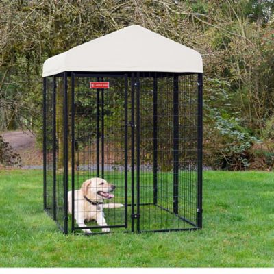 Lucky Dog 6 ft. x 4 ft. x 4 ft. STAY Series Studio Dog Kennel, Khaki Cover