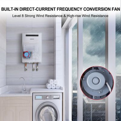 Image showing  6.86 GPM Residential Indoor Natural Tankless Water Heater