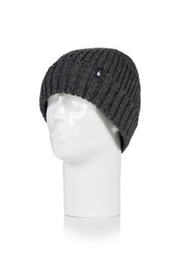 Heat Holders Men's Princeton Ribbed Roll Up Cuffed Hat