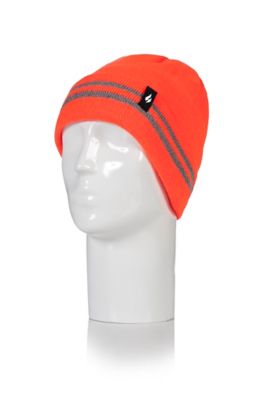 Heat Holders Men's Richard Reflective Stripe Roll Up Hat