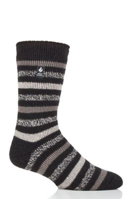 Heat Holders Men's Brian Original Stripe Crew Socks, HHM06031 Best thermal socks