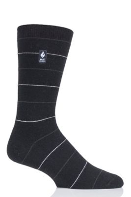 Heat Holders Men's Corbin Ultra Lite Fine Stripe Socks
