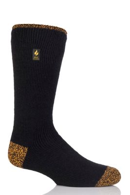 Heat Holders Men's Hank Worxx Lite Reinforced Heel and Toe Crew Socks, HHXM03588