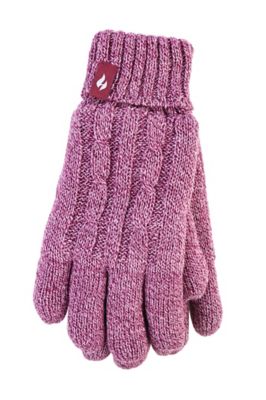 Heat Holders Women's Amelia Cable Knit Gloves, 1 Pair