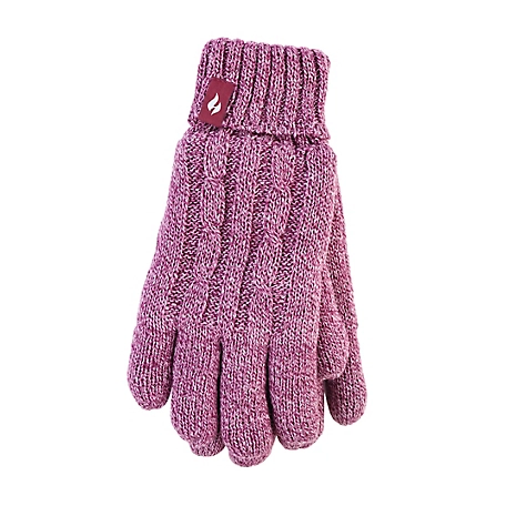 Heat Holders Women's Amelia Cable Knit Gloves, 1 Pair
