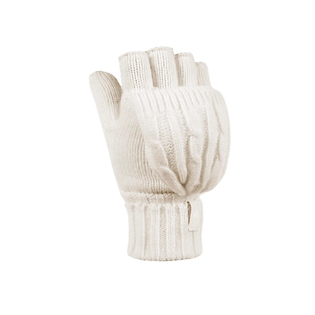 Heat Holders Women's Melinda Cable Knit Converter Gloves, 1 Pair
