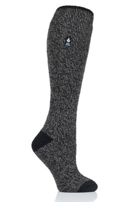 Heat Holders Women's Ashley Original Long Crew Socks, LHHLNGBLK