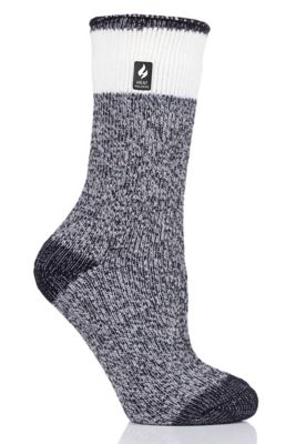 Heat Holders Women's Willow Lite Block Twist Crew Socks, HH1W05613