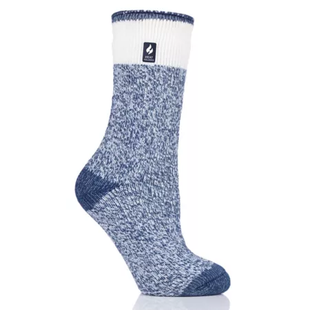 Heat Holders Women's Willow Lite Block Twist Crew Socks HH1W05613 Women's Crew Socks