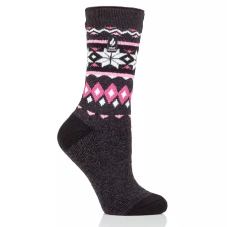 Heat Holders Women's Melissa Lite Fair Isle Jacquard Socks Women's Boot Socks