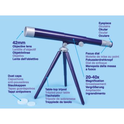 Image showing 2 th Legler Brainstorm Toys My First Telescope
