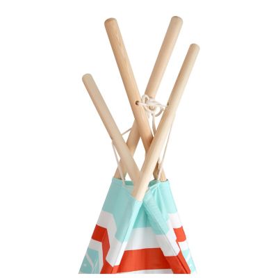 Image showing  Small Foot Wooden Toys Premium Teepee Play Tent