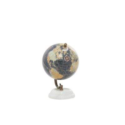 Image showing  Marble Globe, 5 in. x 5 in. x 8 in., Black