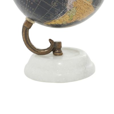 Image showing  Marble Globe, 5 in. x 5 in. x 8 in., Black