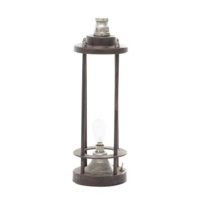 Image showing  Brown Iron Industrial LED Lantern, 13 in. x 4 in. x 4 in., 84334