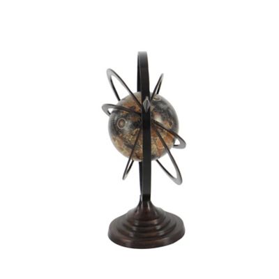 Image showing  Black Aluminum Industrial Globe, 17 in. x 19 in. x 12 in.