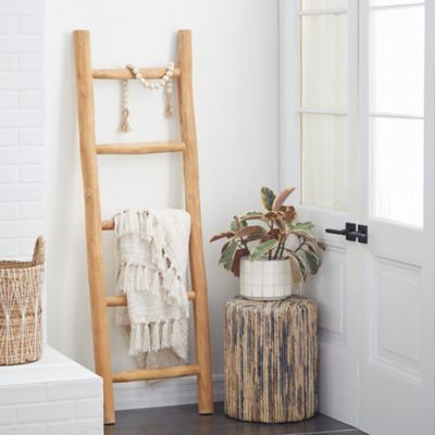 LuxenHome Rustic 6 ft. Decorative Blanket Ladder at Tractor Supply Co