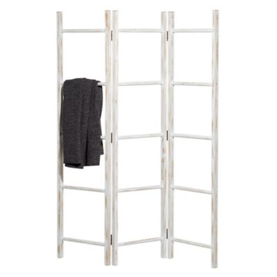 Image showing  White Wood Country Cottage Ladder, 71 in. x 48 in. x 2 in.