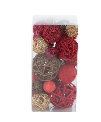 Image showing  Multicolor Dried Flowers Country Orbs and Vase Fillers, 6 in. x 12 in., 2-Pack