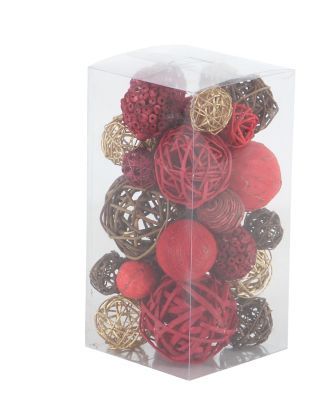 Image showing  Multicolor Dried Flowers Country Orbs and Vase Fillers, 6 in. x 12 in., 2-Pack