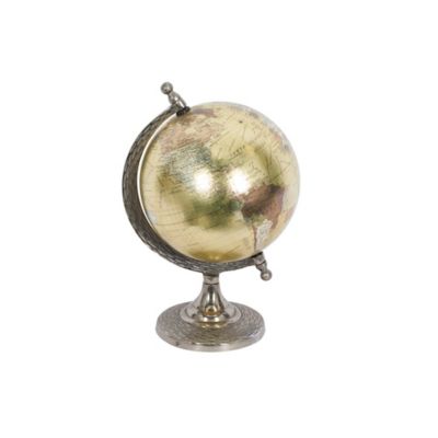 Image showing  Aluminum Traditional Globe, 10 in. x 7 in. x 6 in., Brown