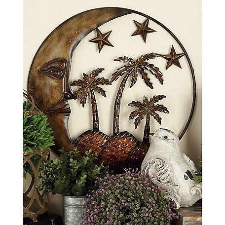 Harper & Willow Copper Metal Rustic Outdoor Wall Decor, 21 in. x 21 in. at  Tractor Supply Co.