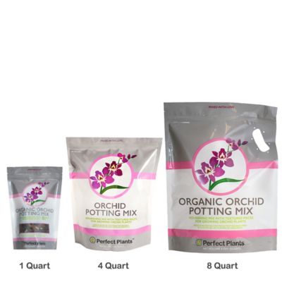 Image showing  4 qt. Organic Orchid Potting Mix in Resealable Bag