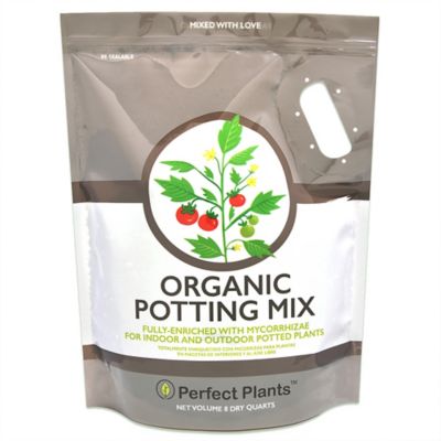 Perfect Plants 8 qt. Organic Potting Mix in Re-Sealable Bag