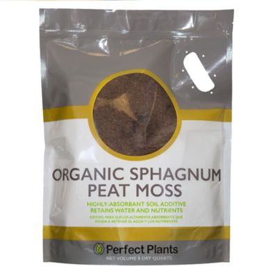 Perfect Plants 8 qt. Organic Peat Moss in Resealable Bag
