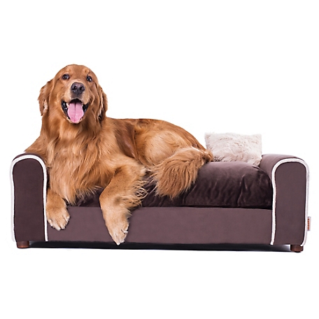 Moots Furry Sofa Lounge Pet Bed, Large