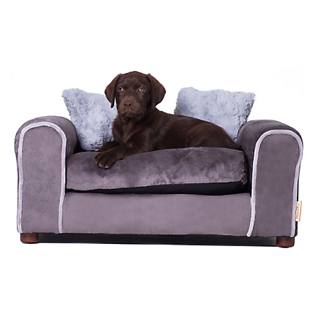 Moots Furry Sofa Lounge Pet Bed, Medium