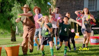 Image showing  Zuru Bob Rapid Filled Balloons, Red/White/Navy