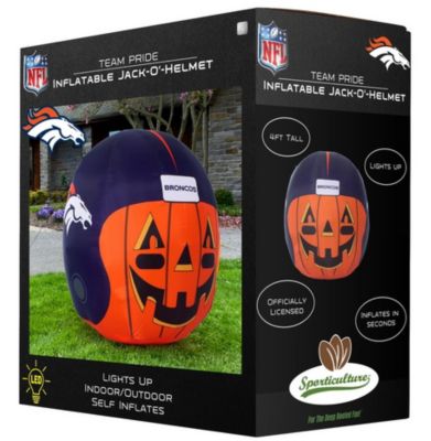 Image showing 5 th Sporticulture Denver Broncos Inflatable Jack-O-Helmet