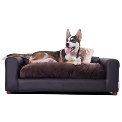 Moots Premium Leatherette Sofa Pet Bed, Large