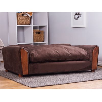 Image showing  VIP Microsuede Oak Couch Pet Bed, Large
