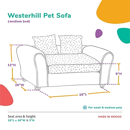Keet Westerhill Sofa Dog Bed Medium At
