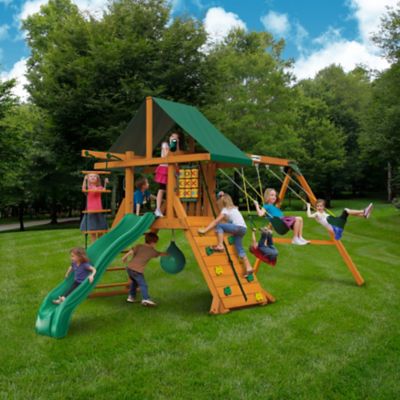 Image showing 9 th Gorilla Playsets Ozark II Swing Set