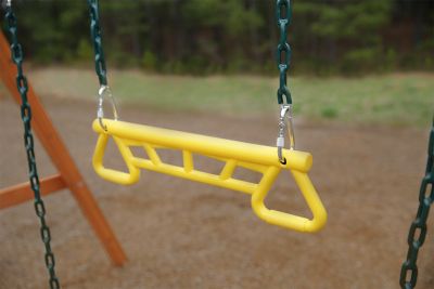 Image showing 8 th Gorilla Playsets Easy-to-Assemble Wooden Swing Set