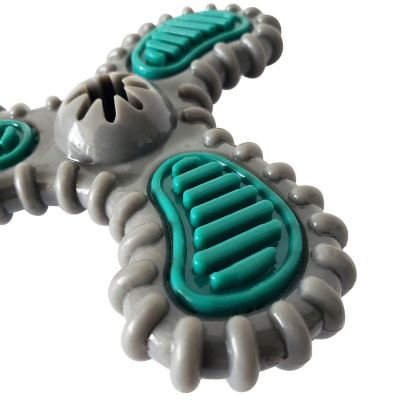 Image showing  TPR Nylon Dental Spinner Dog Toy